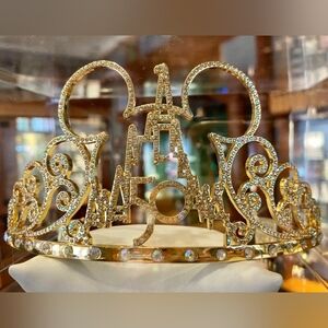 Disney Parks Arribas Disney World 50th Anniversary Celebration Tiara Crown